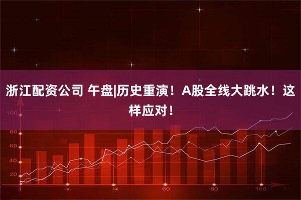 浙江配资公司 午盘|历史重演！A股全线大跳水！这样应对！